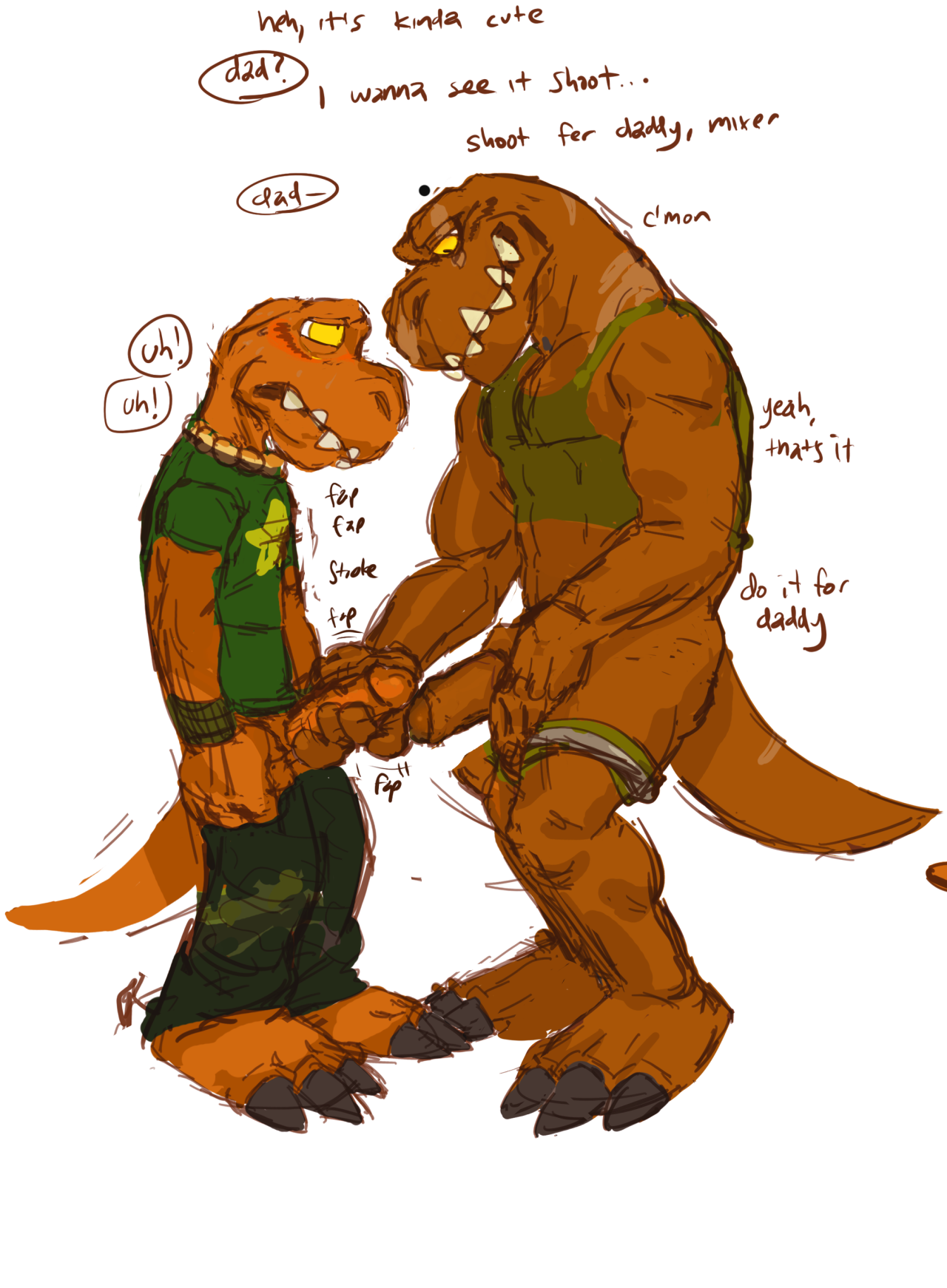 Father/son dino fun times page 12 full