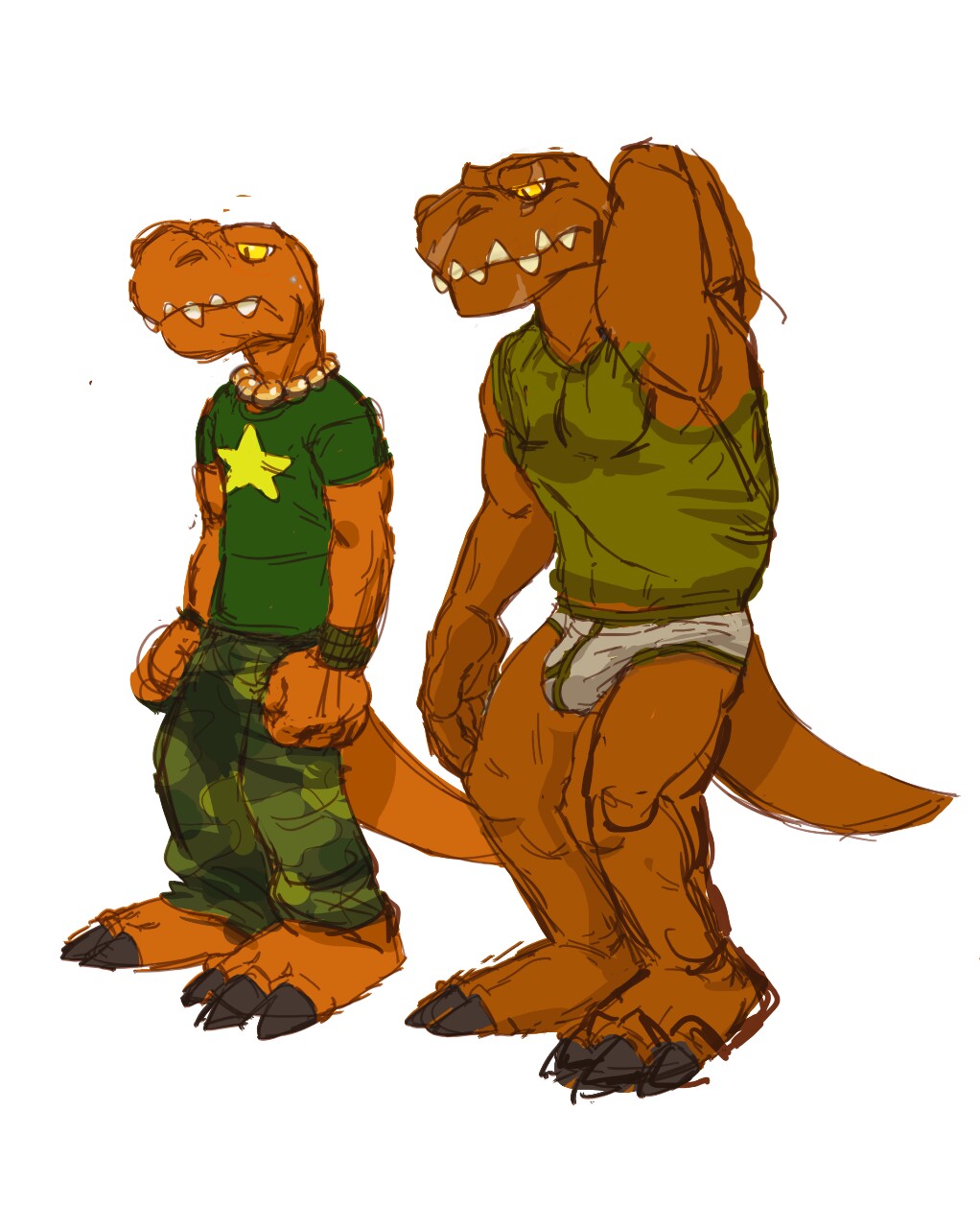 Father/son dino fun times page 2 full