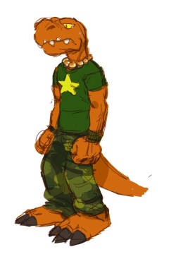 Father/son dino fun times