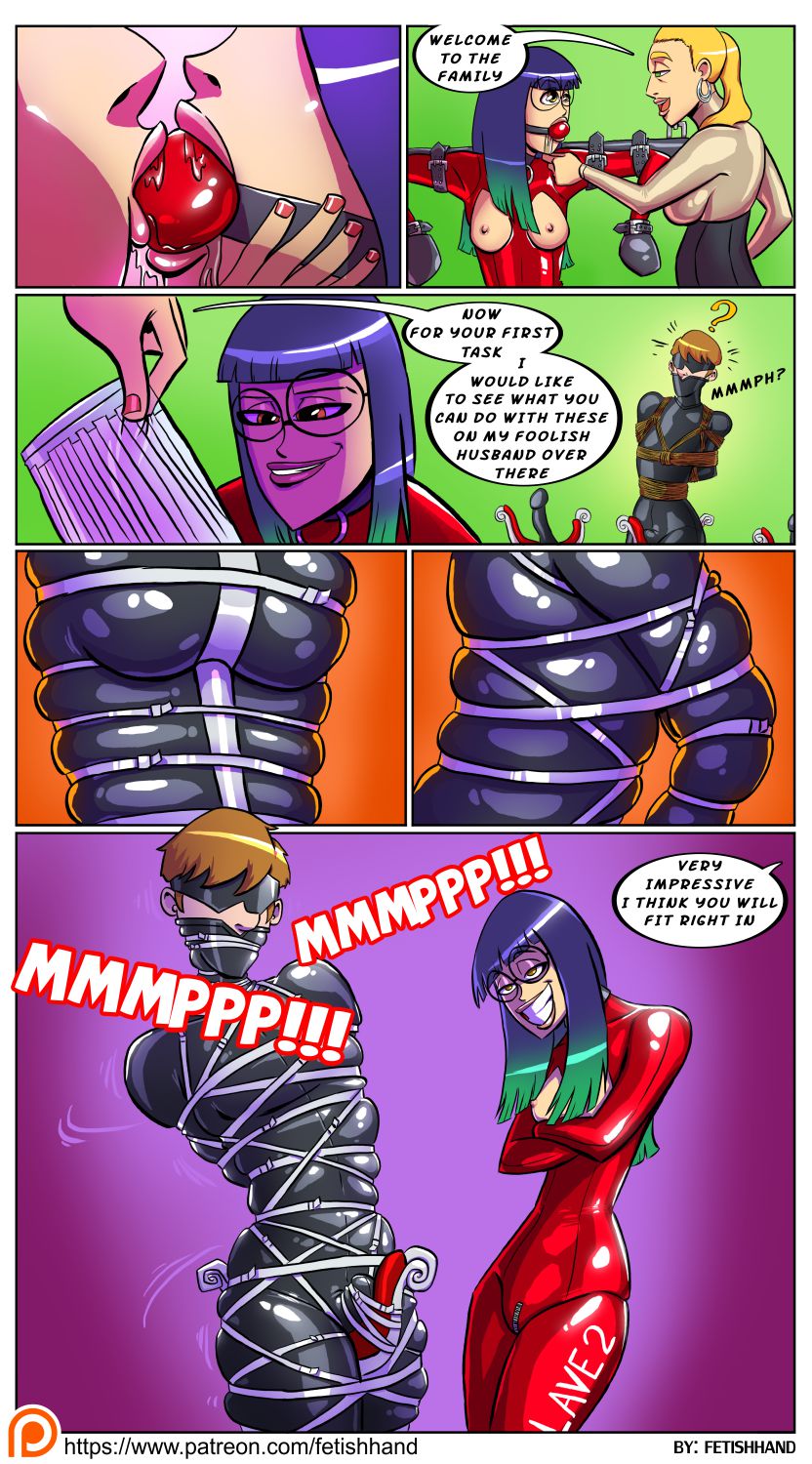 fetishhand: The Latex Couple updated page 12 full