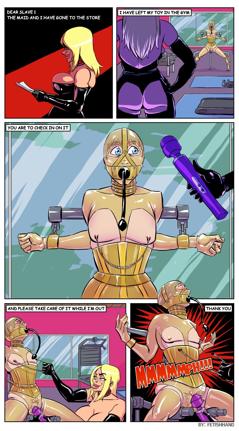 fetishhand: The Latex Couple updated page 3 full