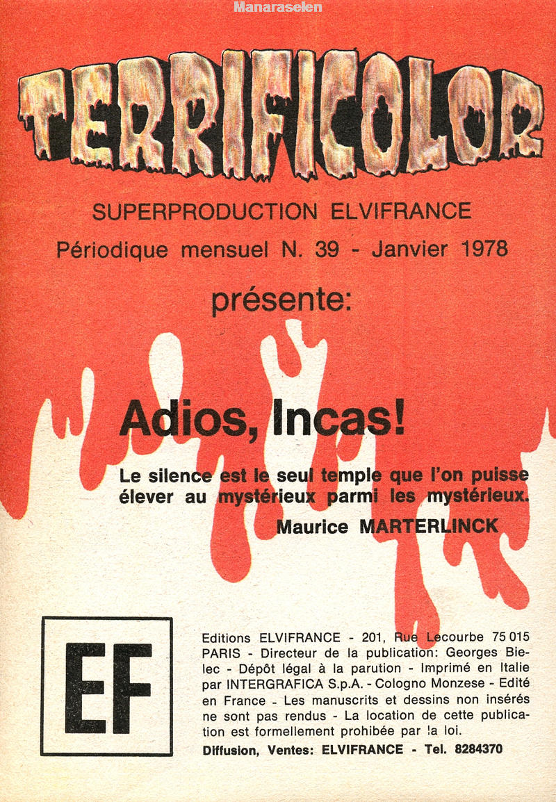 Elvifrance - Terrificolor - 039 - Adios, Incas ! page 3 full