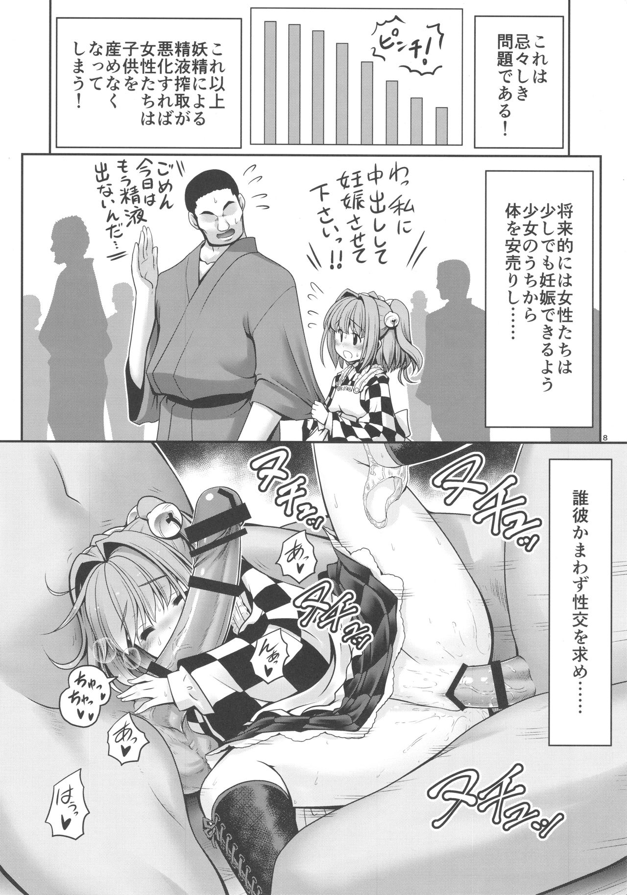 Seieki ni Muragari Suitsuku Yousei-tachi page 8 full