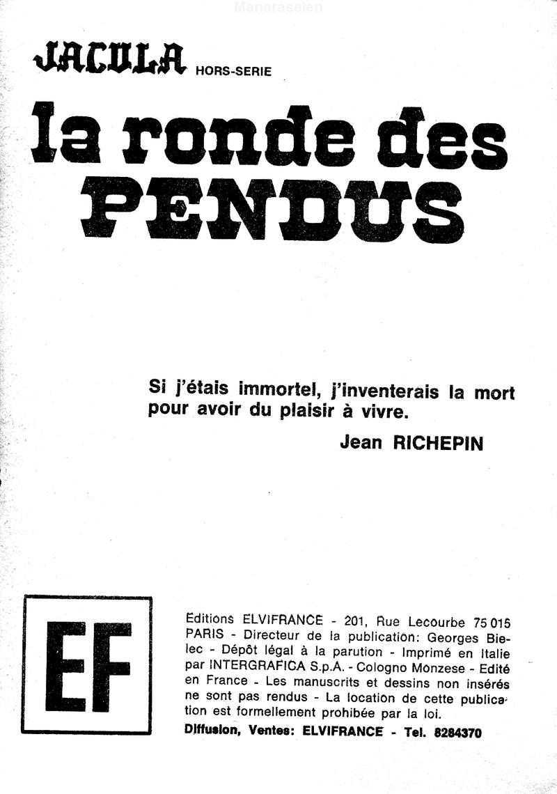 Elvifrance - Hors série EF - A005 - La ronde des pendus page 3 full
