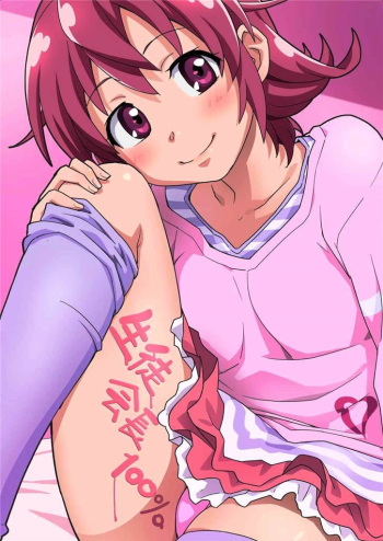 [Nanikaya (Sake)] Seitokaichou 100% (Dokidoki! Precure) [Digital] cover
