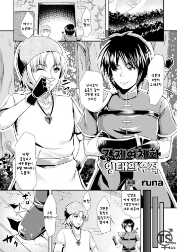 [runa] Kyousei Nyotaika Haramase Iseki (2D Comic Magazine Seitenkan Shite Haramasarete Botebara End! Vol. 1) [Korean] [Digital] cover