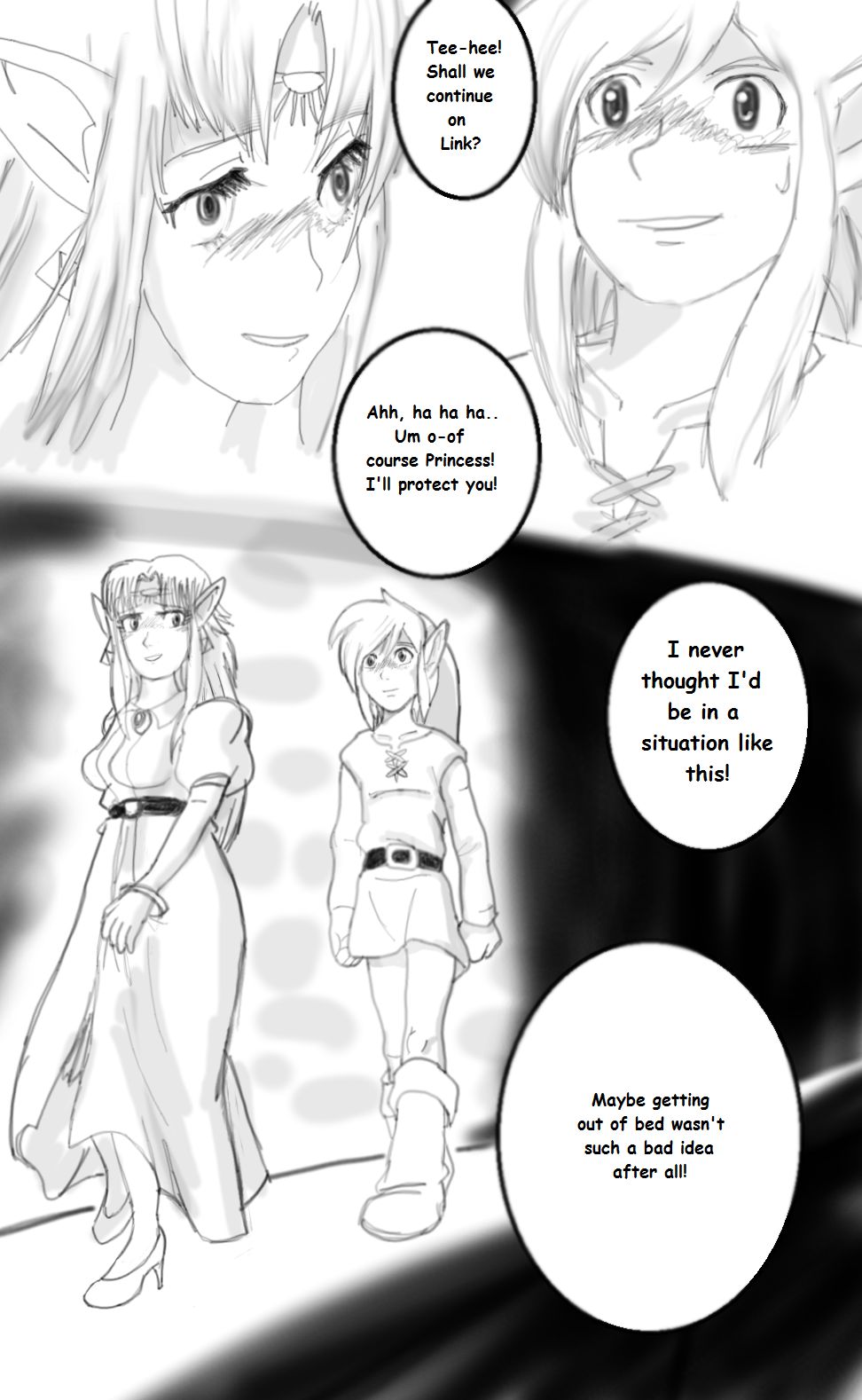 The Legend of Zelda : A Link to the Heart page 11 full