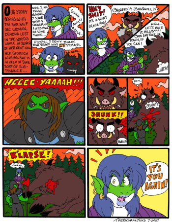 [TheBigMansini] Demona & Ludoc cover