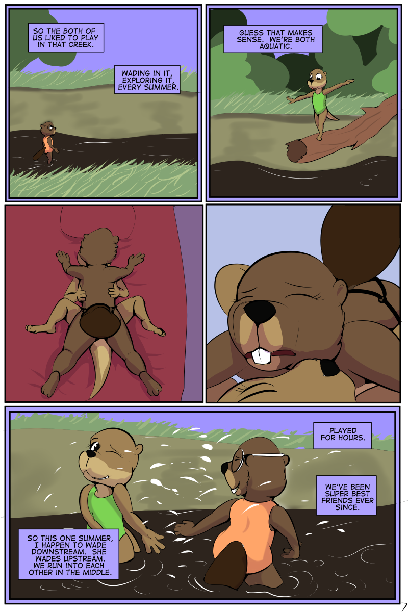 Study Partners Chapter 2 : The Sleepover page 8 full