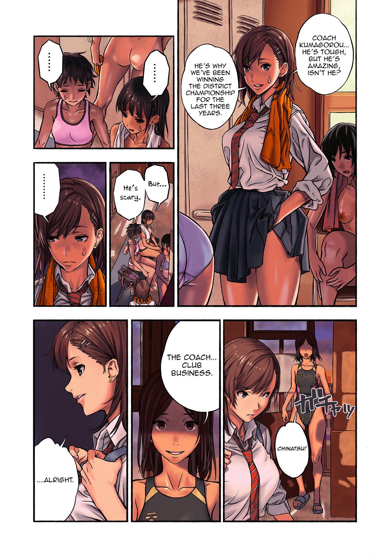 Chinatsu to Kuma-chan Sensei | Chinatsu and Coach Teddy-Bear - Page 8 -  Comic Porn XXX