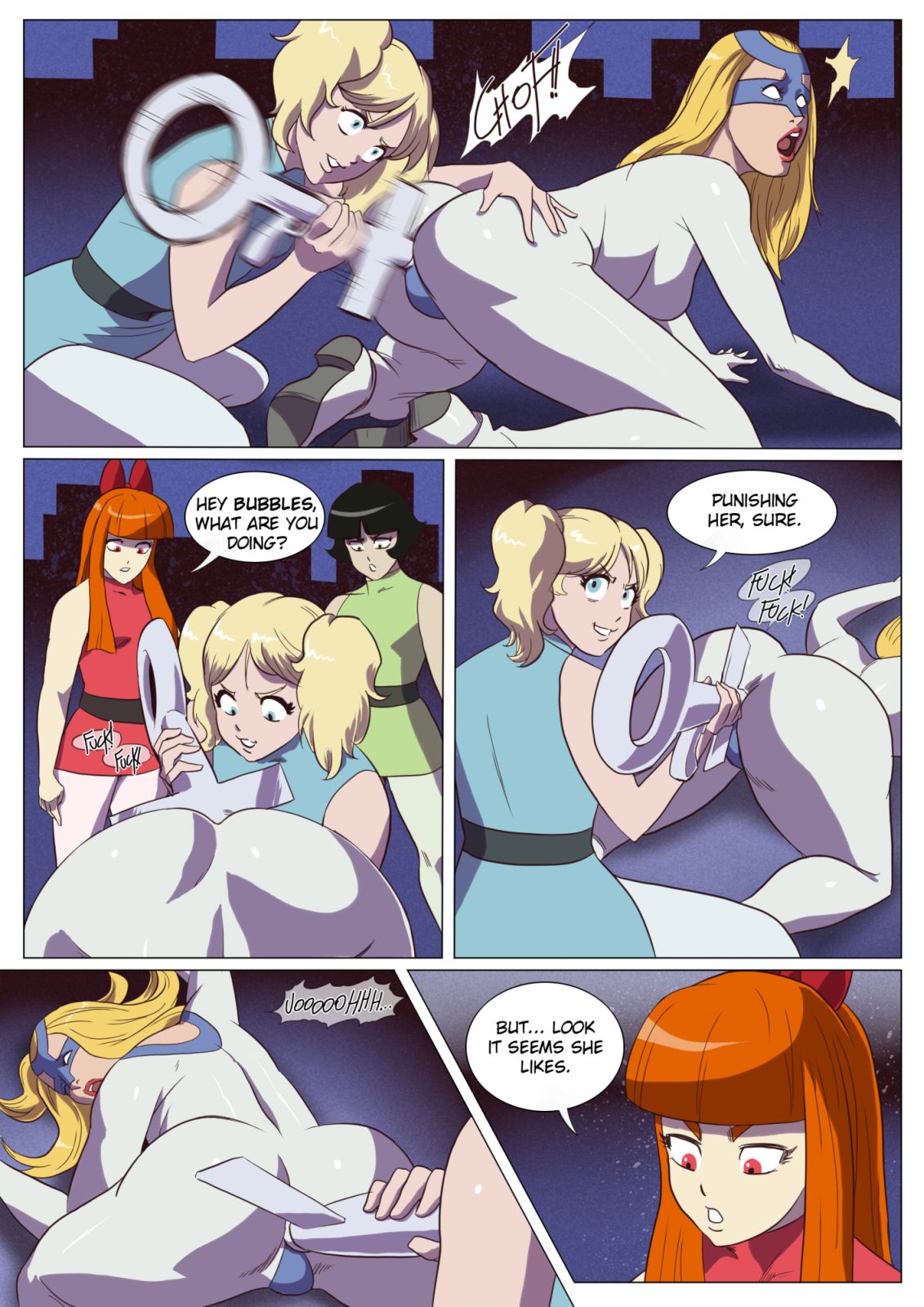 Badass Powerpuff Girls vs Femme Fatale - Page 6 - Comic Porn XXX