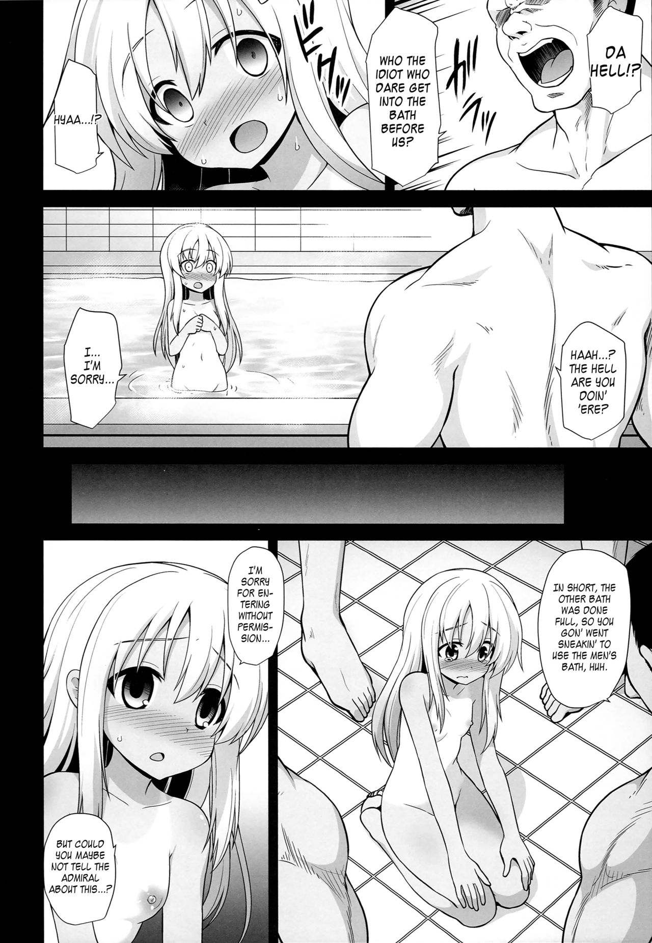 Kanmusu Chakunin Zenya Ro-gou Yokujou Rinkan | Eve of Ship Girls Pregnancy - Ro-chan's Gangrape of Desires page 8 full