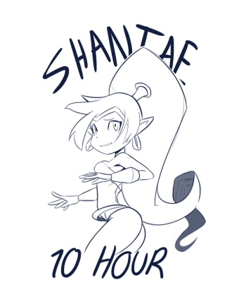 [Polyle] Commission - Shantae 10 Hour (Shantae) cover