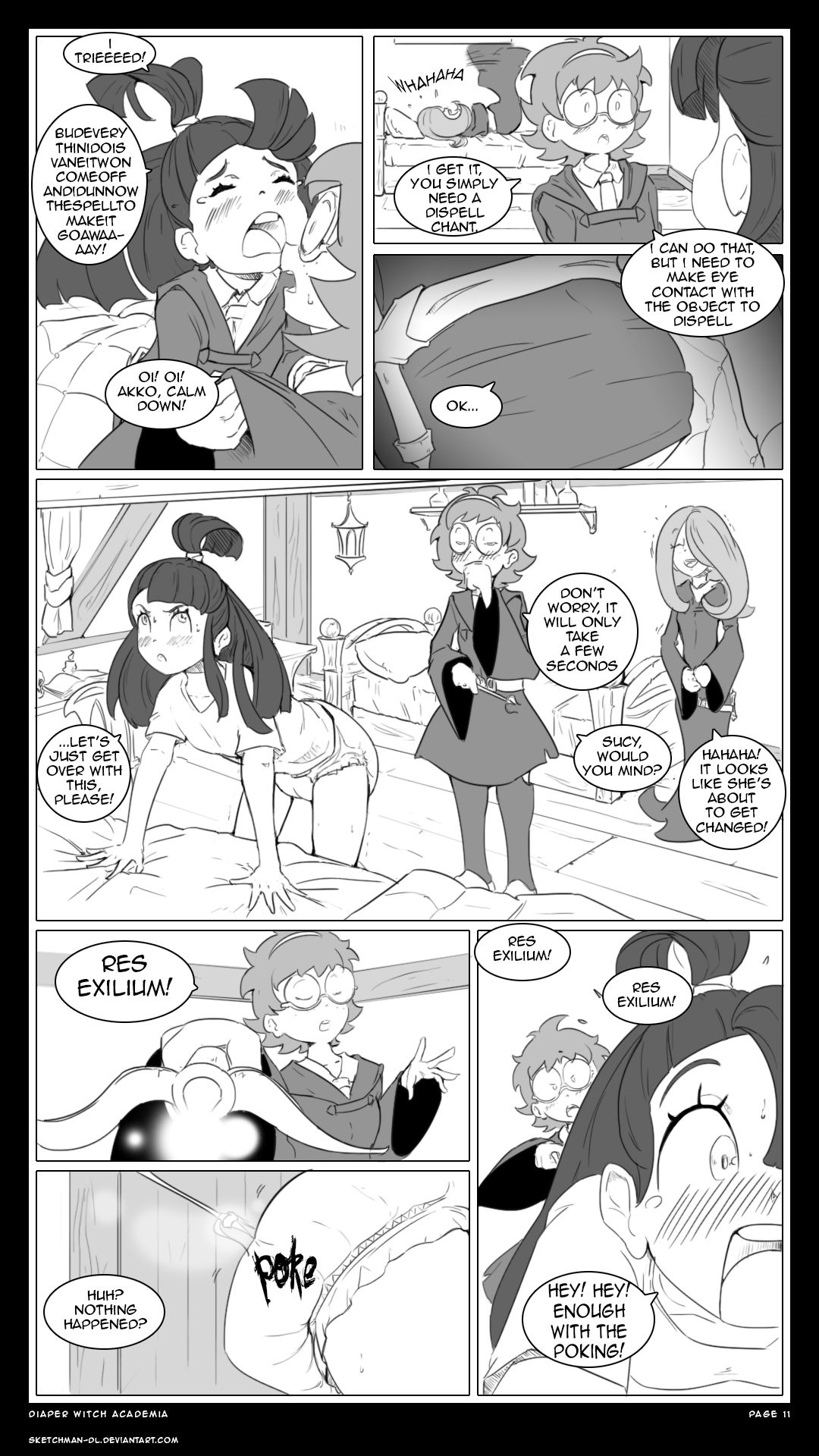 Diaper Witch Academia page 11 full