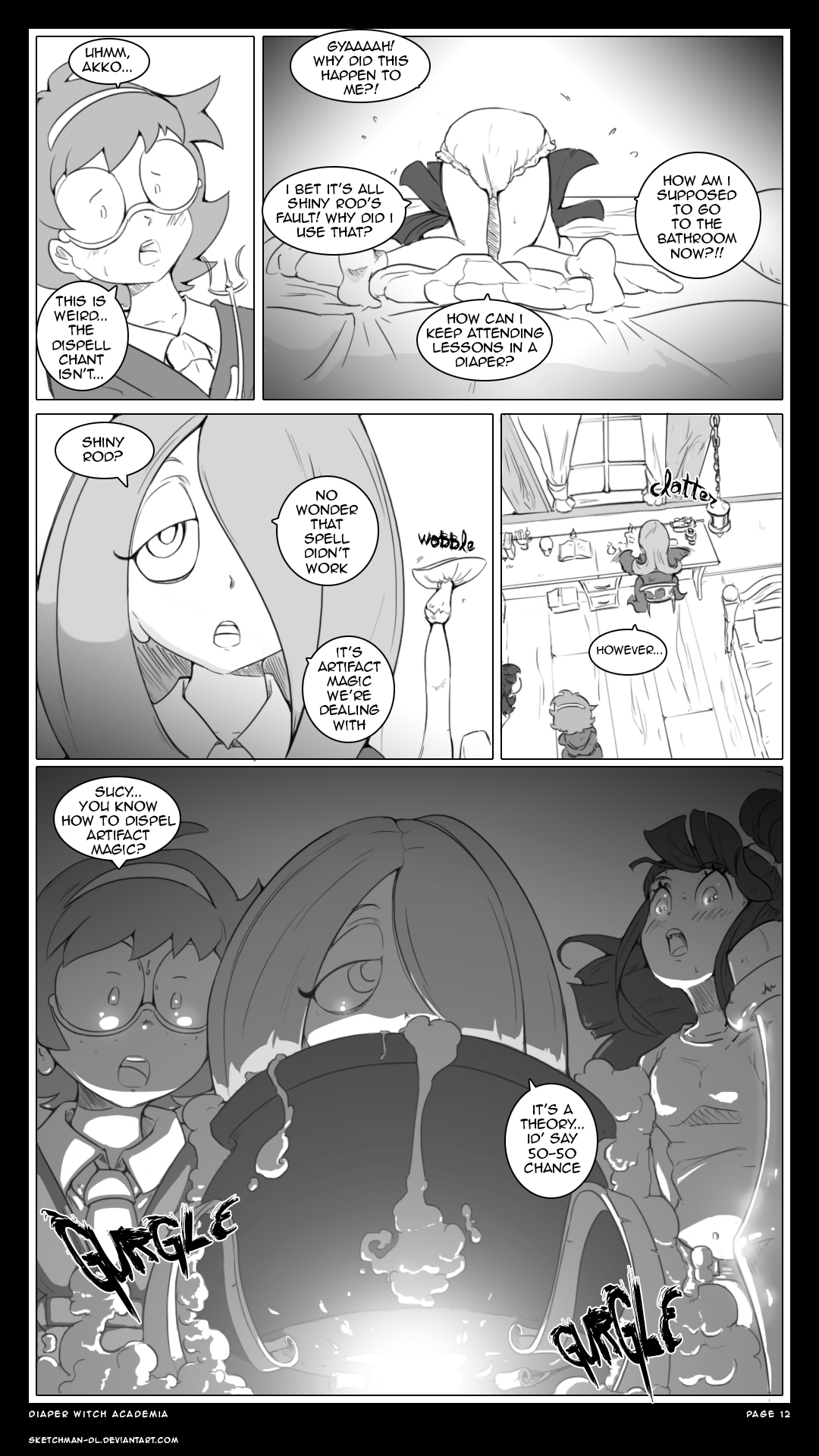 Diaper Witch Academia page 12 full