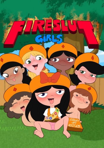[LawyBunne] FireSlutGirls (Ongoing) (Phineas and Ferb) cover