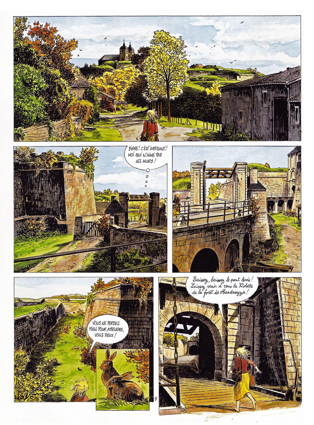 Tendre Violette - T06 - Les enfants de la citadelle 1 page 12 full
