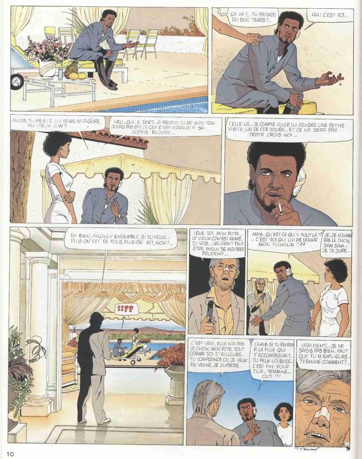 Jessica Blandy - 06 - Au loin la fille d'Ipanema page 10 full