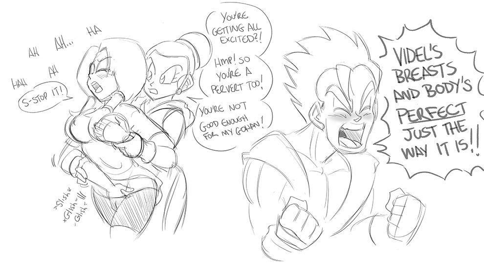 Videl meets Chichi page 11 full