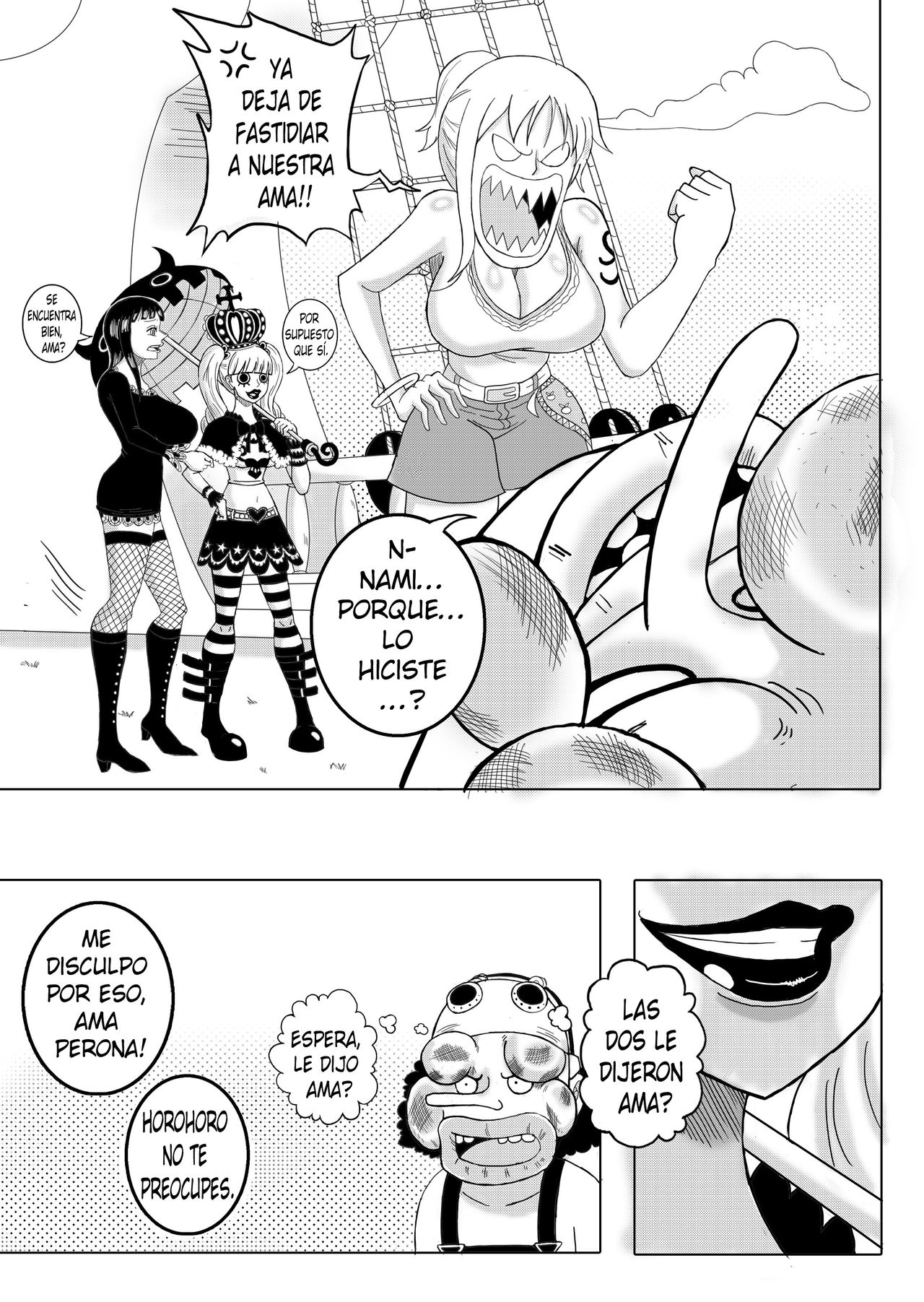 Nami & Robin: Pirate Hypnosis | Nami & Robin Hipnosis Pirata page 3 full