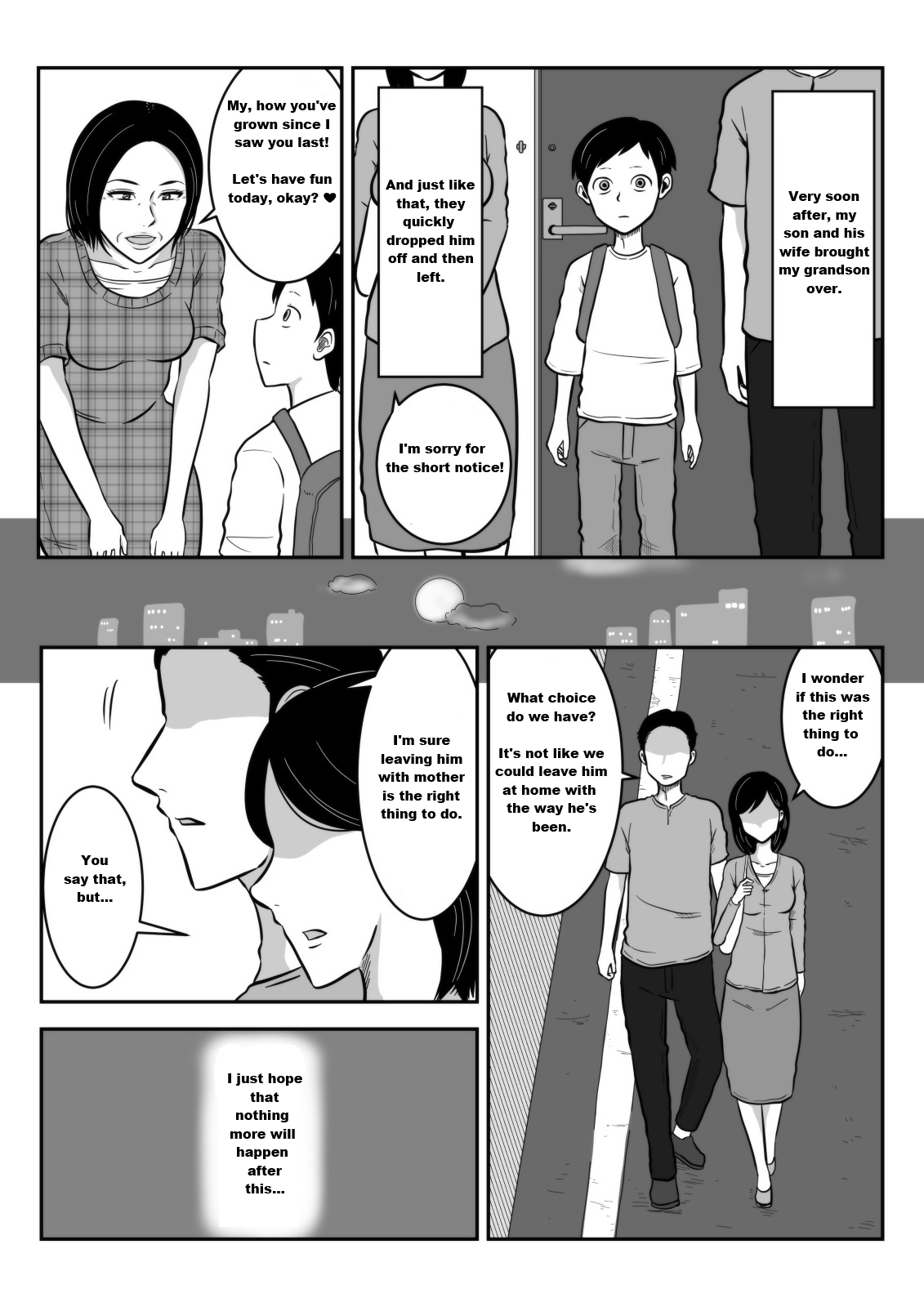 Sobo to Mago | Grandmother and grandchild page 3 full