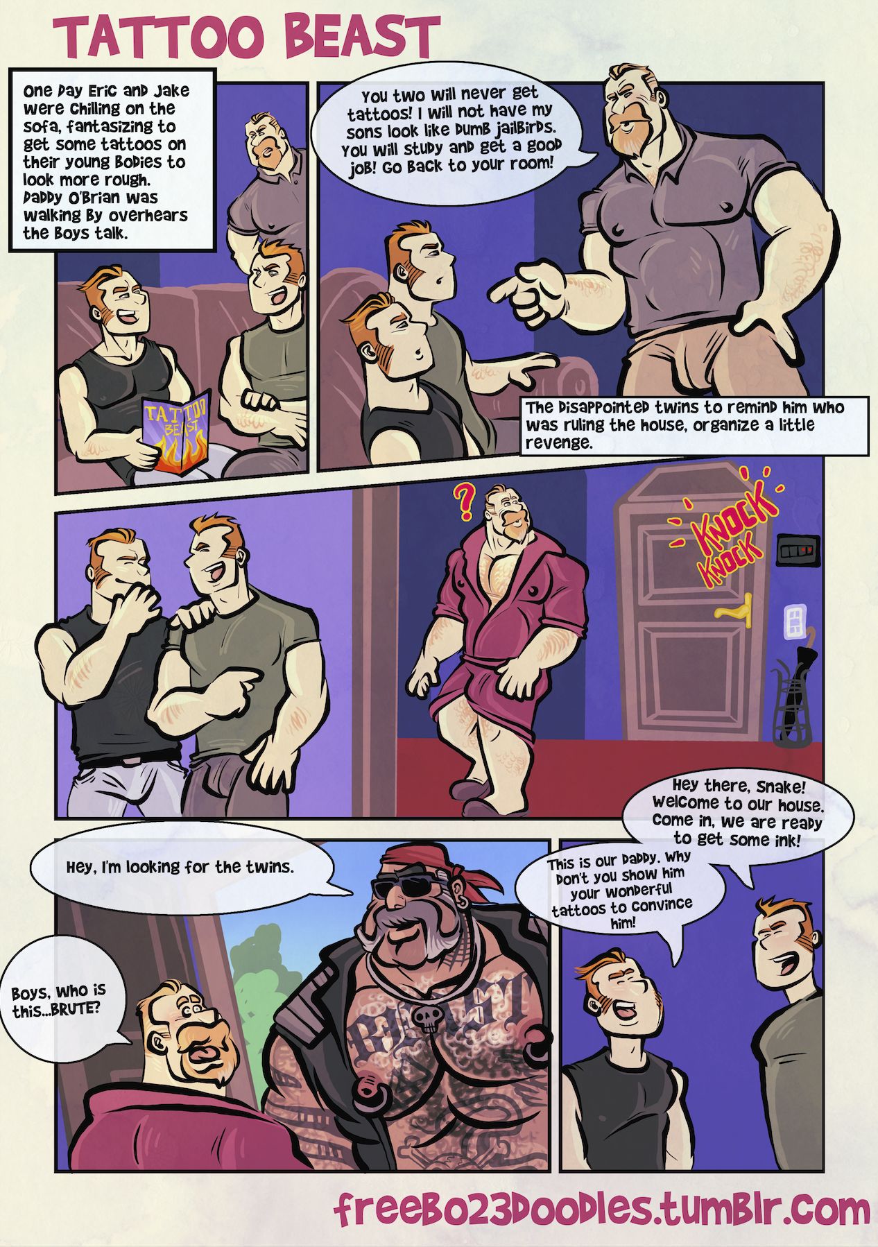 TATTOO BEAST page 1 full