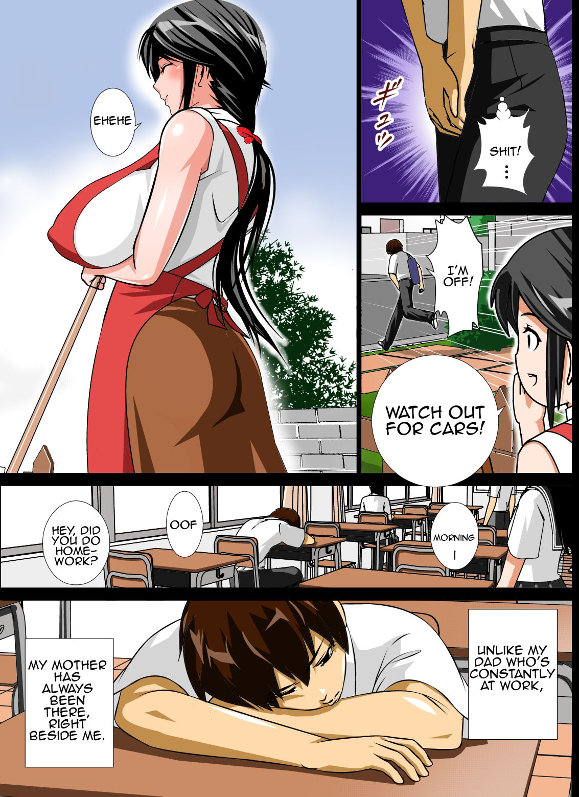 Renbo Seikatsu ~ Mama no Bakunyuu wa Boku no Mono page 5 full
