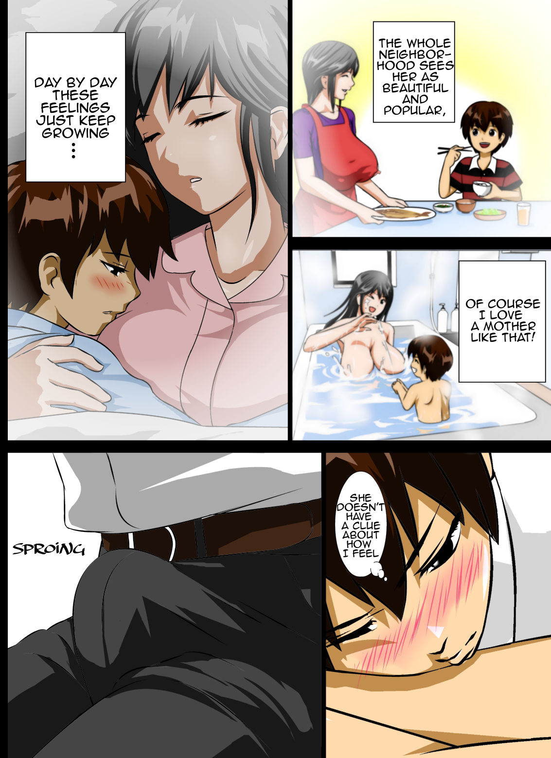 Renbo Seikatsu ~ Mama no Bakunyuu wa Boku no Mono page 6 full