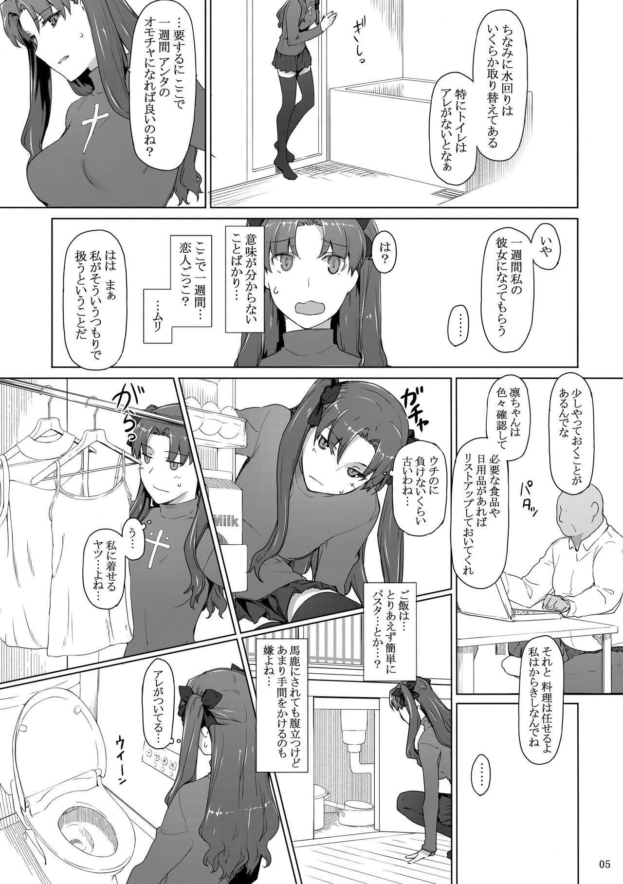 Tosaka-ke no Kakei Jijou 10 page 4 full