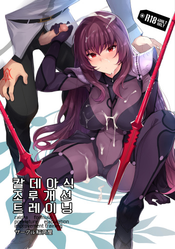 (C92) [Inariya (Inari)] Chaldea Shiki Sourou Kaizen Training | 칼데아식 조루개선 트레이닝 (Fate/Grand Order) [Korean] cover