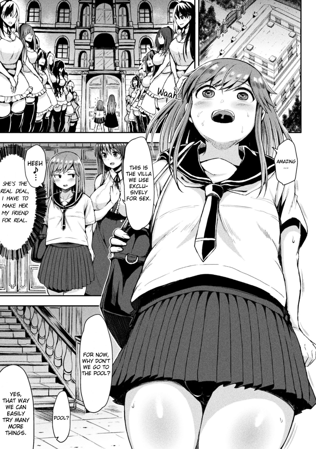 Kawaii Ano Ko wa Futanari-kei Nikushoku Joshi Saishuuwa page 7 full