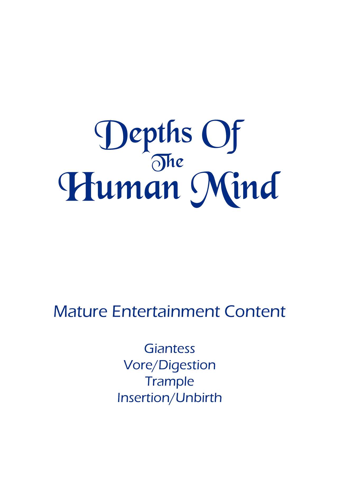 Depths Of The Human Mind page 2 full