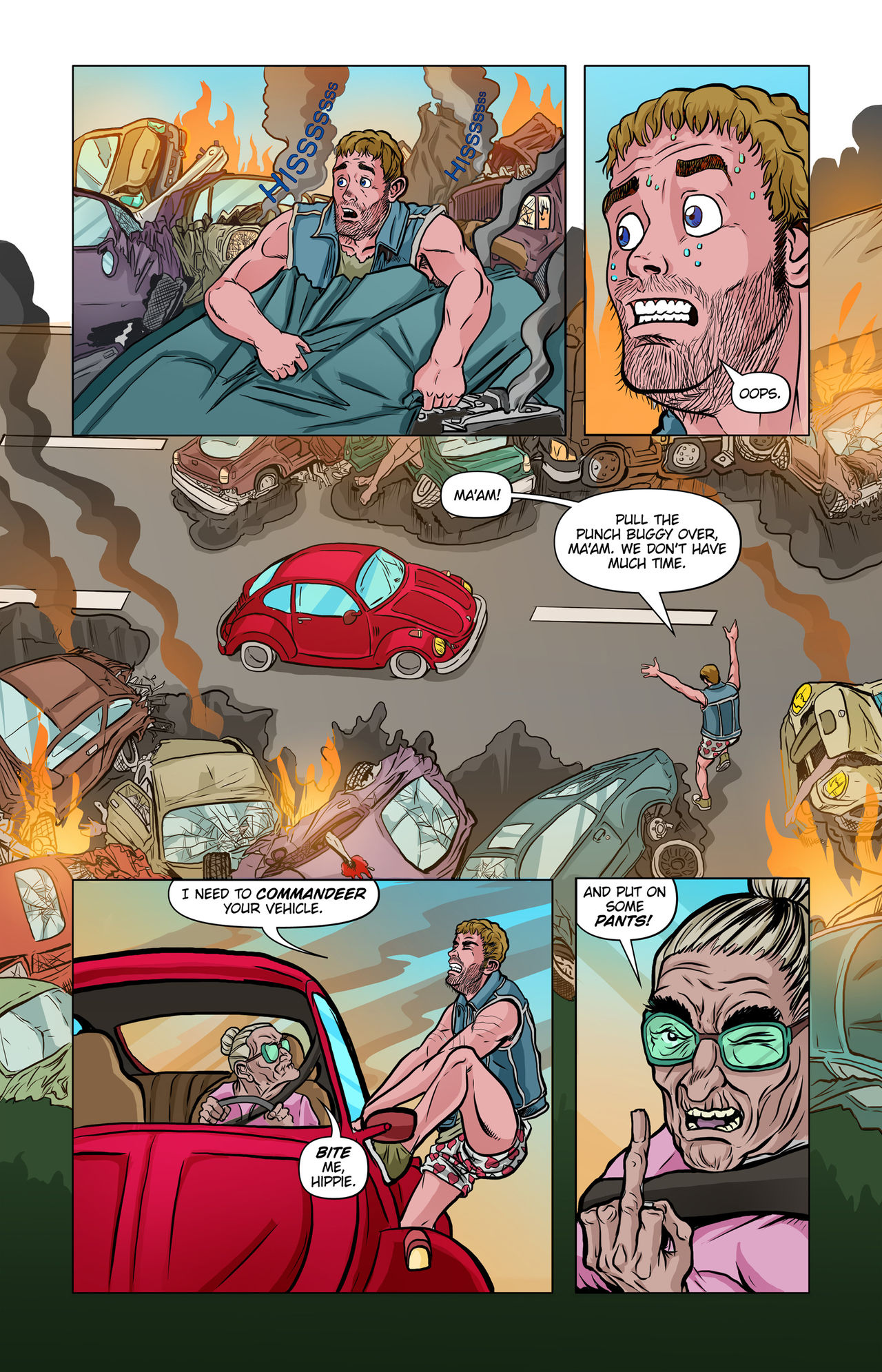 Lesbian Zombies From Outer Space #6 page 12 full