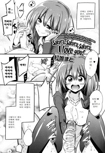 [Akai Mato] Boku wa Sakura Sakura Sakura ga Suki | Sakura, Sakura, Sakura, I love you! (Girls forM Vol. 06) [Korean] cover