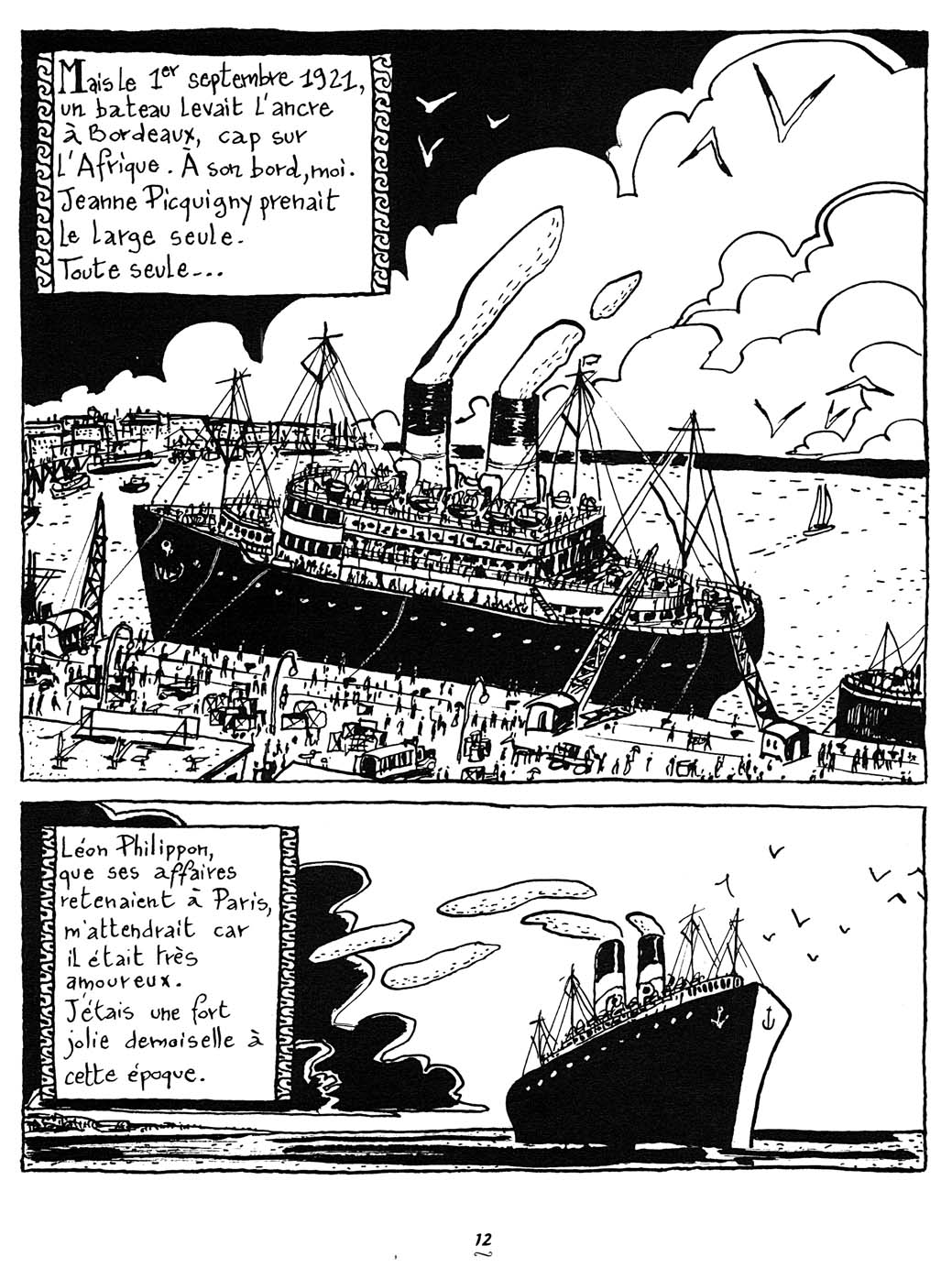 Une Aventure De Jeanne Picquigny - T01 - La Tendresse Des Crocodiles page 11 full