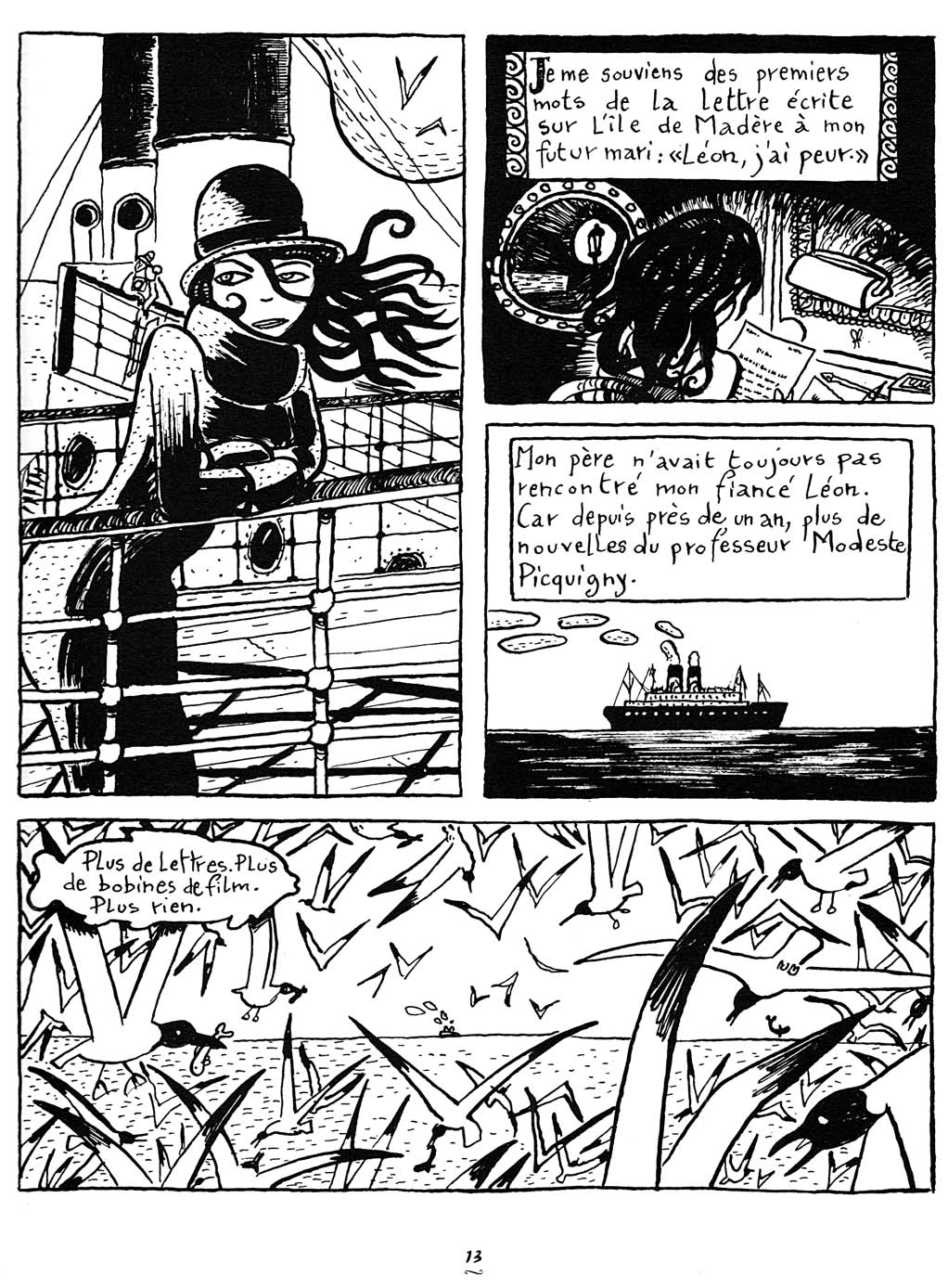 Une Aventure De Jeanne Picquigny - T01 - La Tendresse Des Crocodiles page 12 full