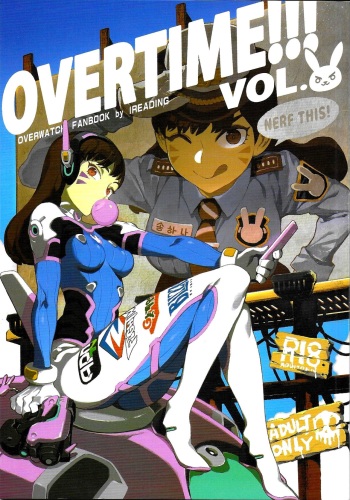 (FF30) [Bear Hand (Fishine, Ireading)] OVERTIME!! OVERWATCH FANBOOK VOL. 2 (Overwatch) [Spanish] [ganstatrad] cover
