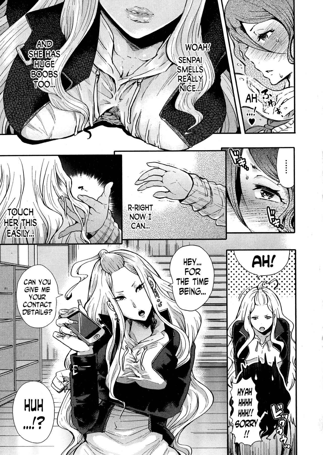 Josou Kouhai-kun x Otokogirai-chan | Crossdressed Kouhai-kun x Man-Hater -chan page 11 full