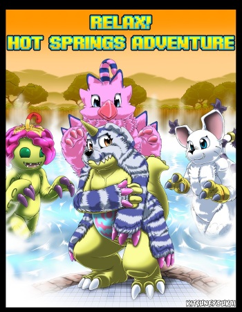 [Kitsune Youkai] Relax! Hot Springs Adventure (Digimon Adventure) cover