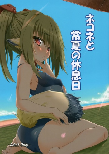 (C91) [Buttyakedo (Micchan)] Nekone to Tokonatsu no Kyuusokubi (Utawarerumono Itsuwari no Kamen) cover