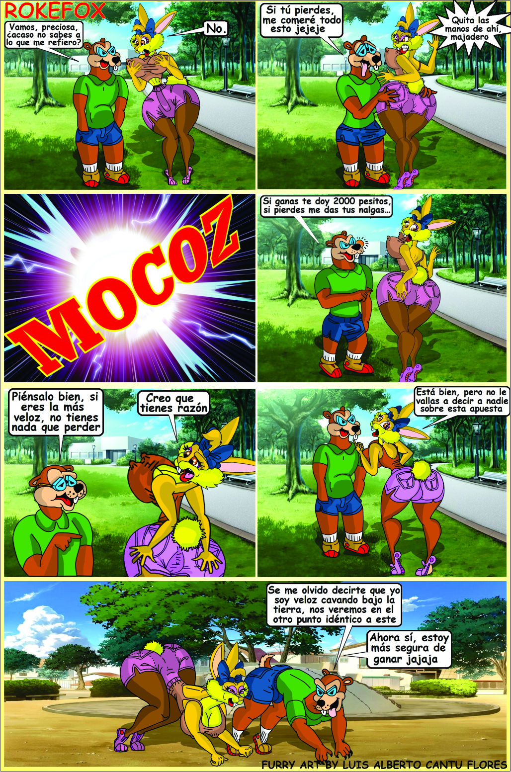 BUNNY RABIT THE RUNNER page 11 full