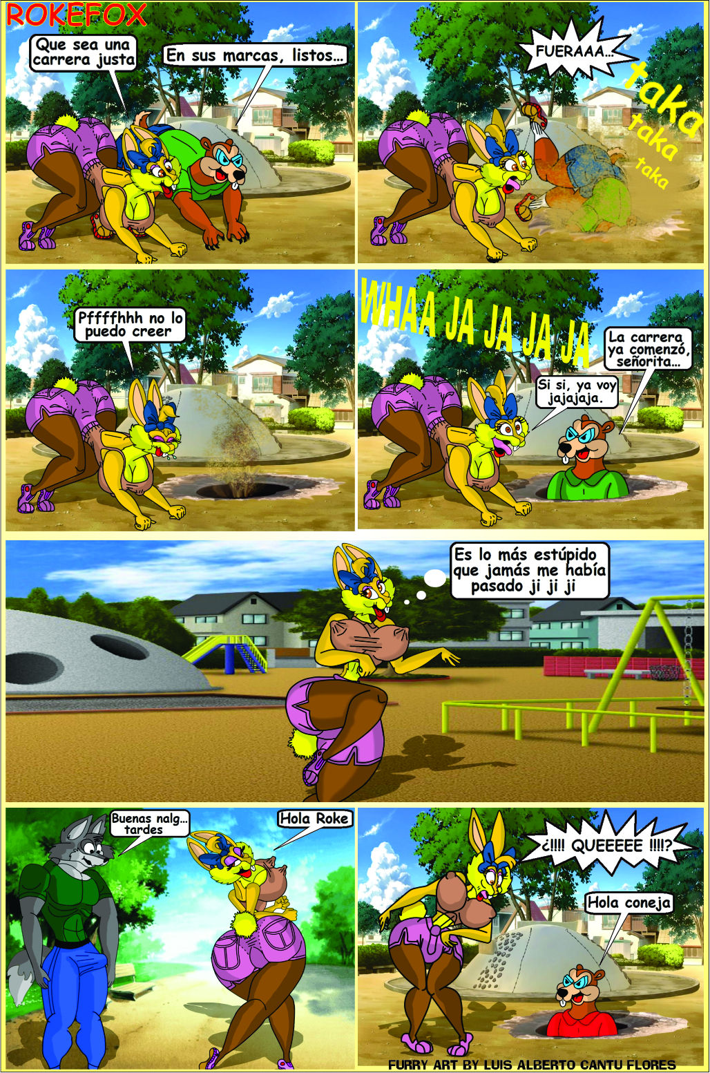 BUNNY RABIT THE RUNNER page 12 full