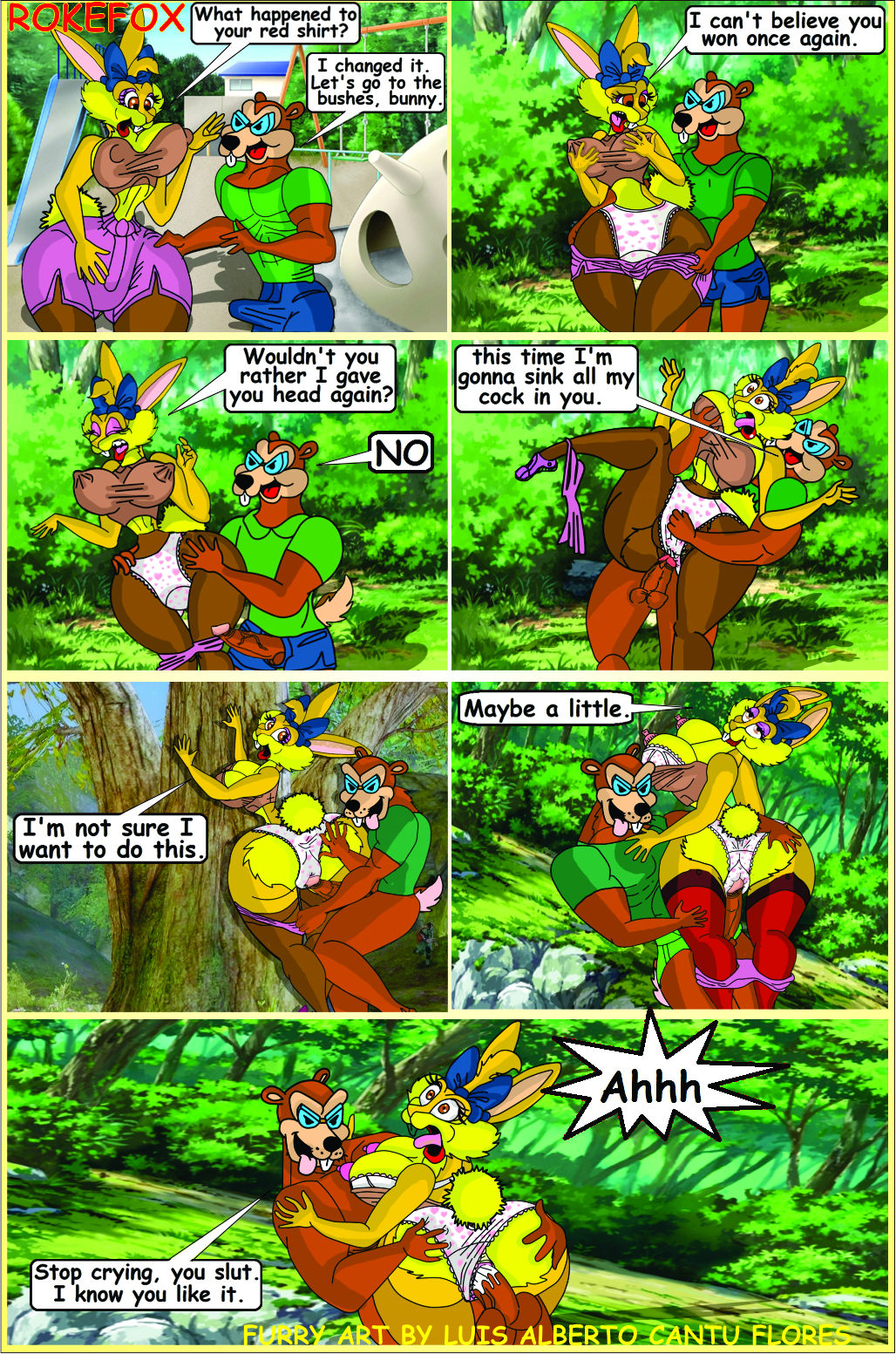 BUNNY RABIT THE RUNNER page 7 full