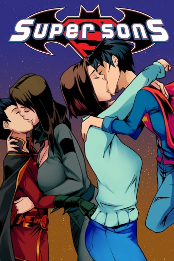 [Aya Yanagisawa] Super Sons 1 (Justice League) [English] cover