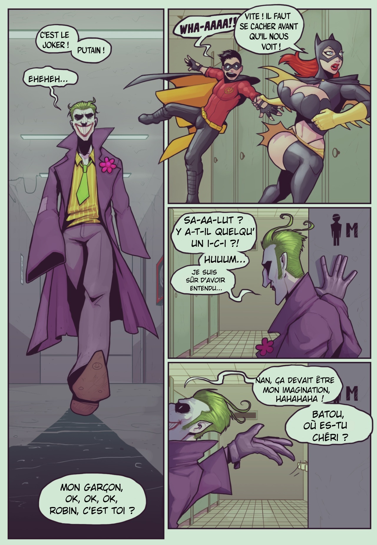 Ruined Gotham - Batgirl loves Robin page 4 full