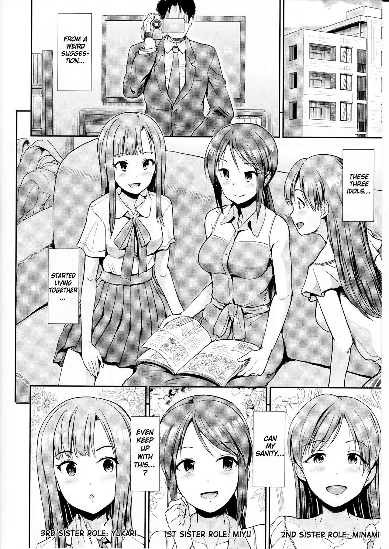 Seiso Sannin Musume Dousei Seikatsu page 3 full