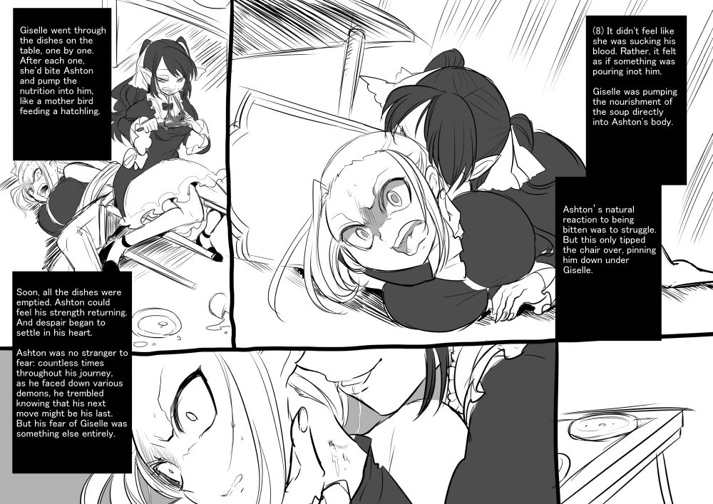 Bishoujo Vampire ni Bonyuu Drink Bar ni Sareru Hanashi | Turned into a Breast Milk Fountain by a Beautiful Vampire page 11 full
