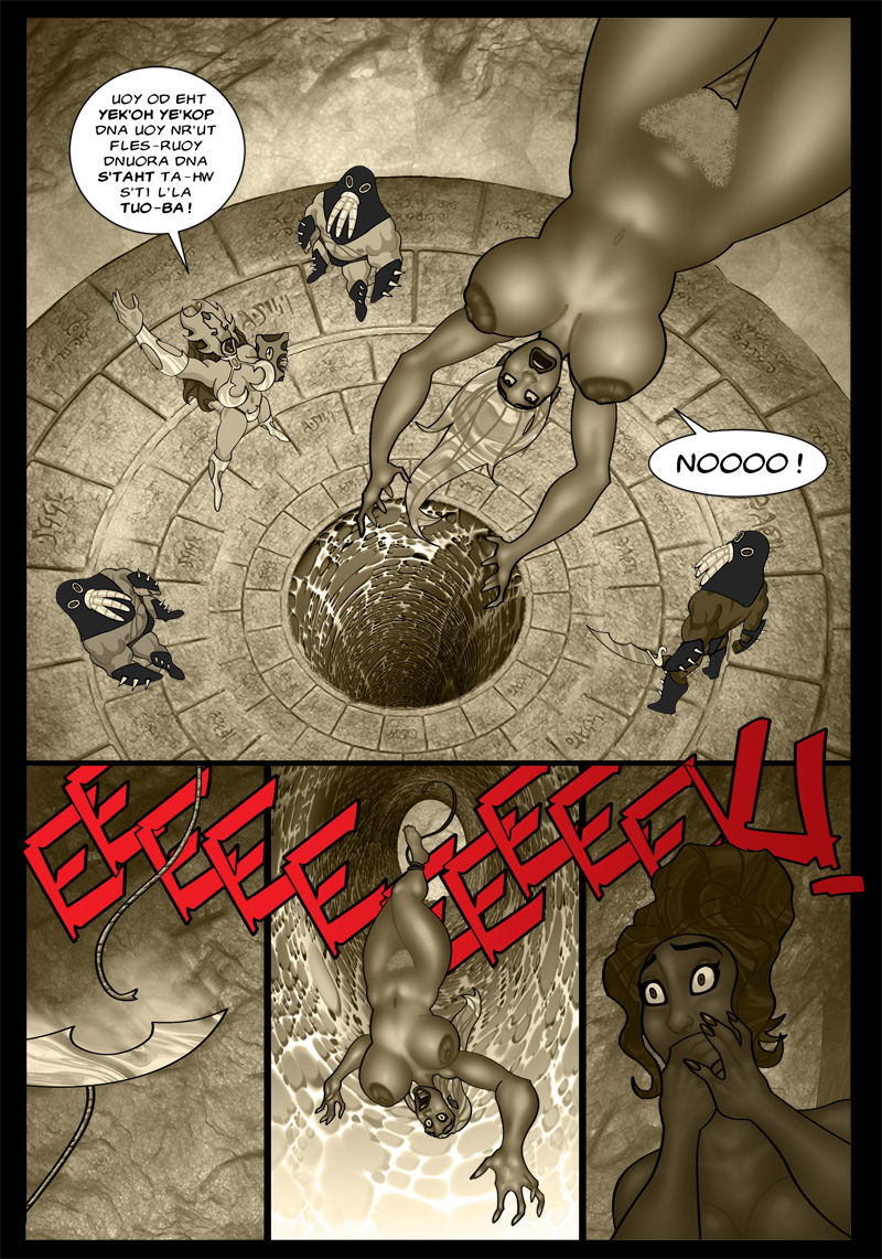 The Savage Sword of Sharona: 2 The Call of Cucucthu page 12 full