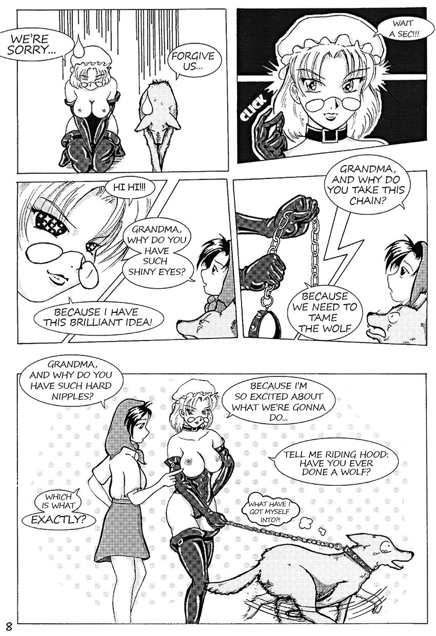 Kinky Red Riding Hood page 8 full
