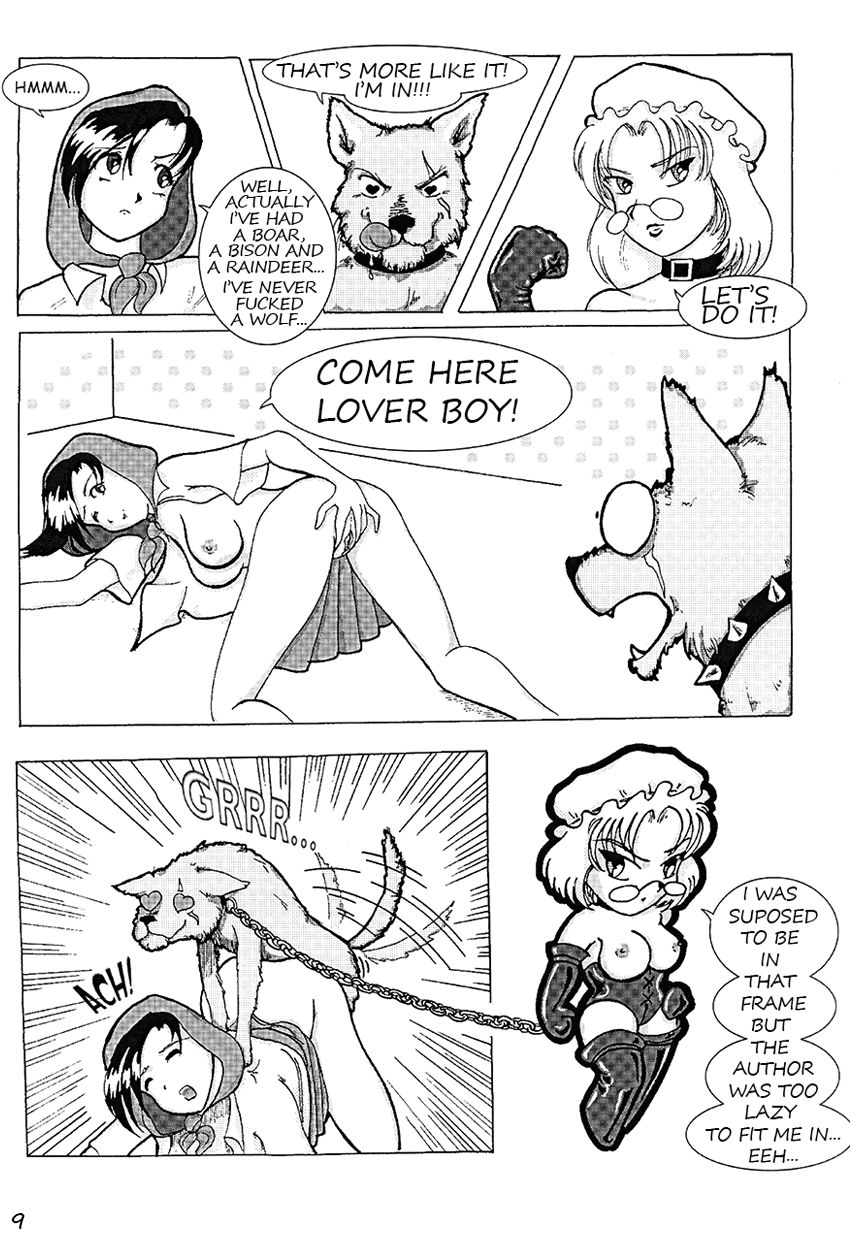 Kinky Red Riding Hood page 9 full